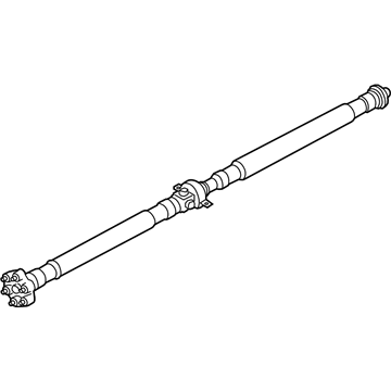 BMW 26-10-8-672-051 Drive Shaft Rear Propeller