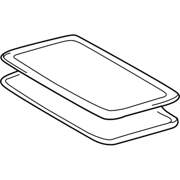 GM 88969834 Sunroof Glass