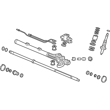 Honda 53601-SDA-A05 Gear Box, Power Steering (Driver Side)