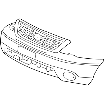 Ford 3F2Z-17D957-RAA Bumper Cover