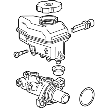 GM 22796285 Master Cylinder