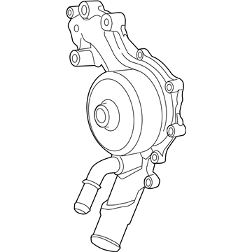 Mopar 5184498AM Pump-Water