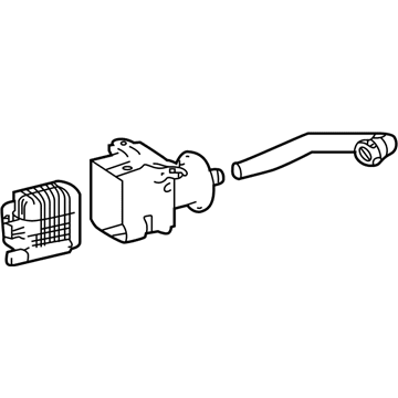 Lexus 23818-70040 Pipe, Fuel Vapor Fee