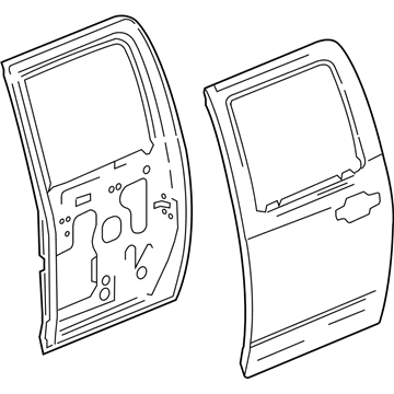 GM 89025529 Door Shell