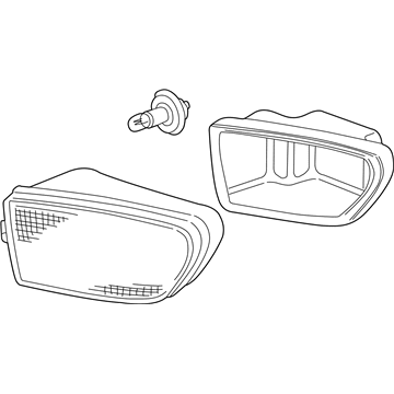 BMW 63-17-8-377-942 Fog Lights, Right