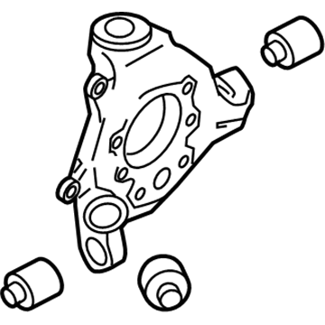 Infiniti 43019-3JA0A Housing Assy-Rear Axle, LH