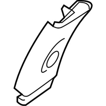 Infiniti 76914-1A68A GARNISH-Center Pillar Upper LH