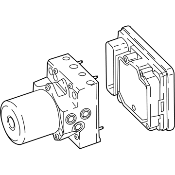 BMW 34-51-5-A4B-D23 HYDRAULIC UNIT FOR DSC / DXC