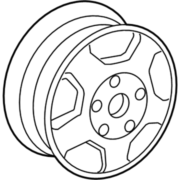 Mopar 5128903AB Wheel-Aluminum