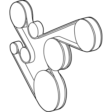 Mopar 4854033AB Belt-Accessory Drive