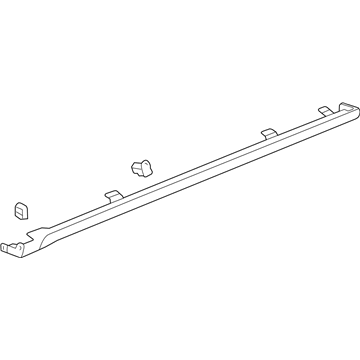 Honda 71800-SDA-A11ZF Garnish Assy., R. Side Sill *NH658P* (GRAPHITE PEARL)