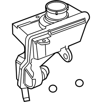 OEM Ford 9S4Z-3E764-A - Power Steering Pump Reservoir