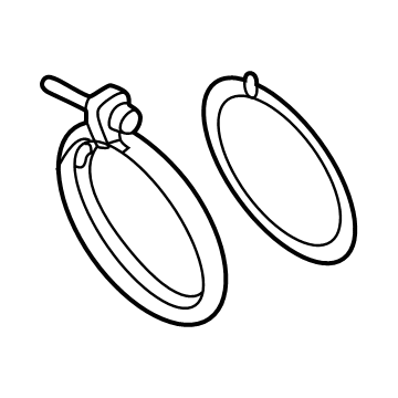 Acura 18010-6S9-305 V-BAND SET (D127)