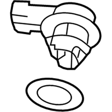 Mopar 68030819AA Socket-Tail, Stop, And Turn Lamp