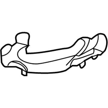 Kia 54633D5000 Pad-Front Spring, Lower