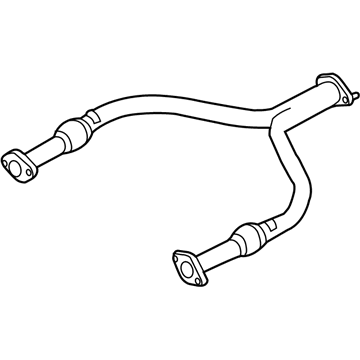 Infiniti 20020-4GF0A Front Exhaust Tube Assembly