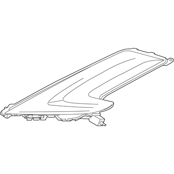 Nissan 26124-3YM2C Body Assy-Front Combination Lamp, RH