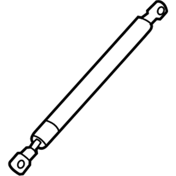 BMW 51-23-7-118-370 Gas Pressurized Spring, Hood