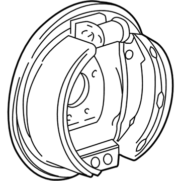 Mopar 5093233AB Plate-Rear Drum Brake