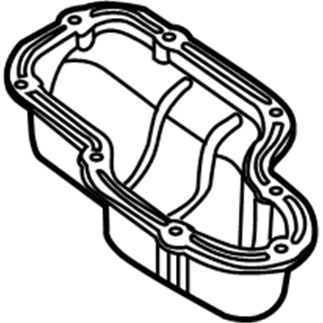 Infiniti 11110-7S010 Lower Engine Oil Pan