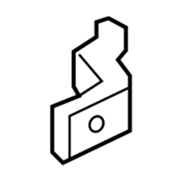 Nissan 82420-4CL0B Hinge Assy-Rear Door