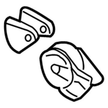 Hyundai 21930-2C051 Bracket Assembly-Roll Stopper, Rear