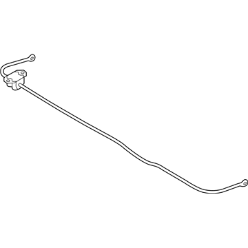 Hyundai 55510-1F000 Bar Assembly-Rear Stabilizer