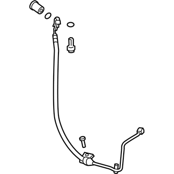 Nissan 49720-1PE0A Hose & Tube Assembly-Pressure, Ps