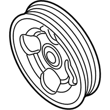 Nissan 49132-1BY0A Pulley-Power Steering Pump