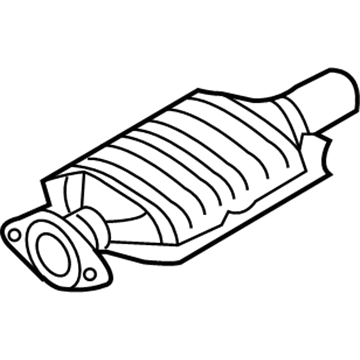 Ford 7E5Z-5E212-AA Catalytic Converter