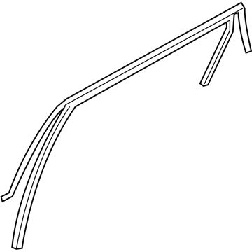 Hyundai 83540-S1002 Run-RR Dr Window Glass, RH
