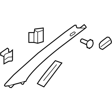 GM 92226267 Molding, Windshield Side Garnish