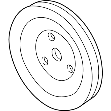 GM 24576031 Pulley, Water Pump