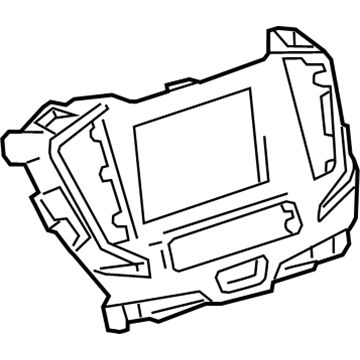 GM 84257058 Radio Panel