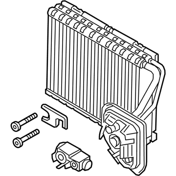 BMW 64-11-9-361-708 Evaporator