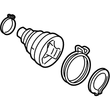 Infiniti 39741-03P25 Repair Kit Seal Out