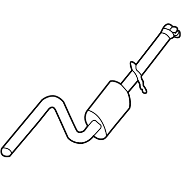 Mopar 4764607AD Exhaust Pipe