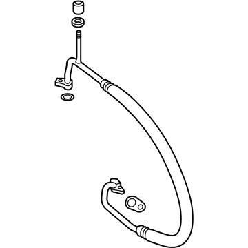 Ford F2GZ-19D742-D Rear AC Tube