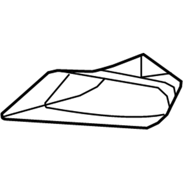 BMW 51-74-0-433-108 Air Duct Moek Right Closed