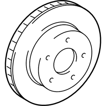 Lexus 43512-60191 Disc, Front