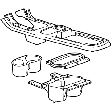 GM 22789352 Upper Trim Panel