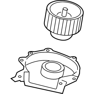 GM 15266674 Blower Motor