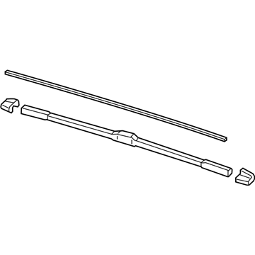 Honda 76620-T5R-A03 Blade, Windshield Wiper (700MM) (Driver Side)
