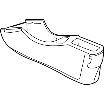 GM 88986045 Console Asm, Front Floor *Neutral