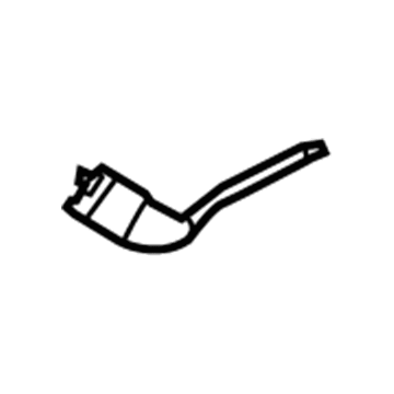 Hyundai 81643-4D000 Link-Sunroof Deflector, RH