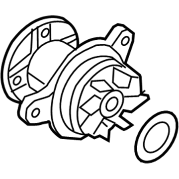 Hyundai 25100-03800 Pump Assembly-Coolant