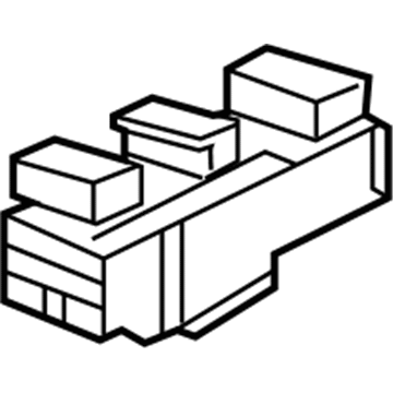 Honda 35750-TS8-A41 Switch Assembly, Power Window Master