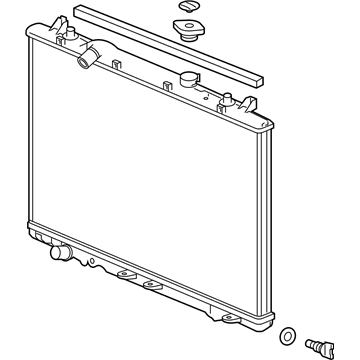 Honda 19010-5J6-A01 Radiator (Denso)