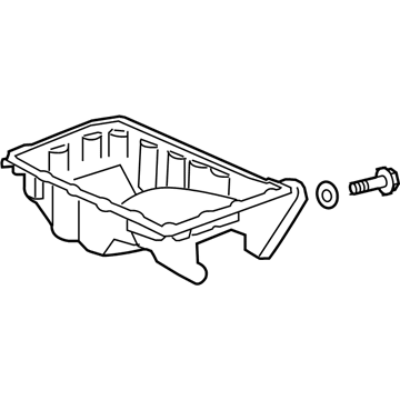 Acura 11200-5MH-A00 Pan Complete , Oil