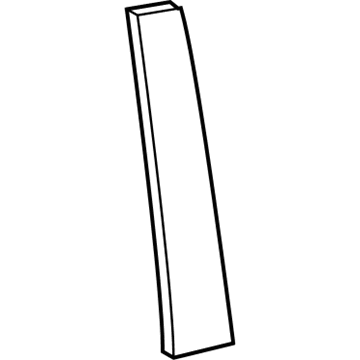 Mopar 57010444AM APPLIQUE-B Pillar